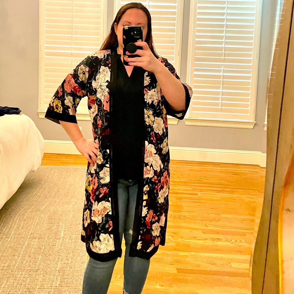 Floral Kimono